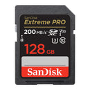 Sandisk Extreme Pro 128GB 200MB/S SDXC UHS-1 Card (SDSDXXD-128G-GN4IN)