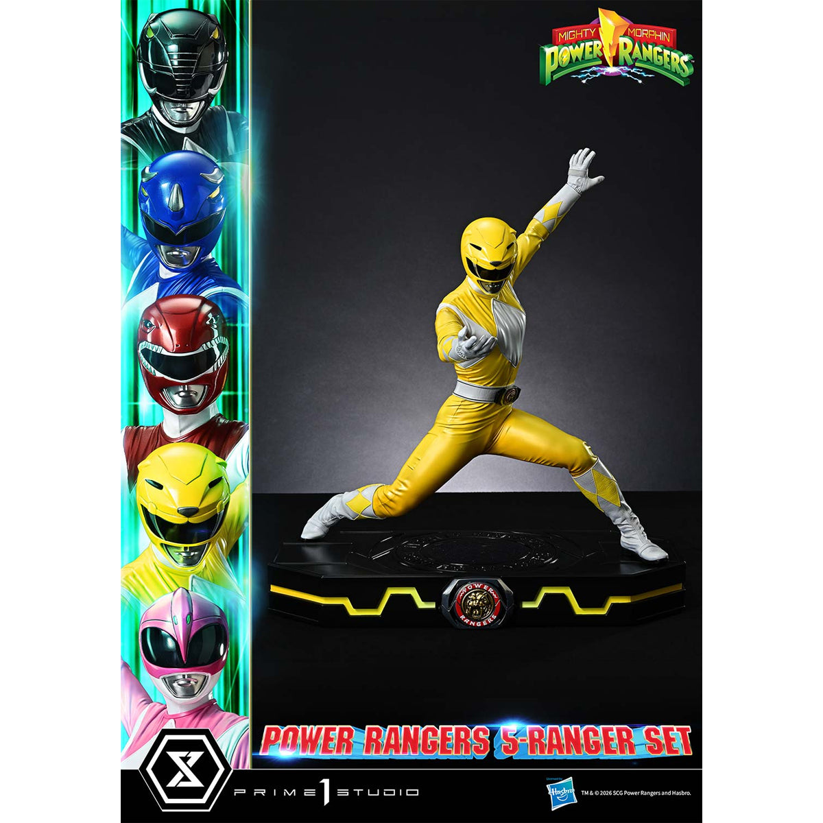 Premium Masterline Mighty Morphin Power Rangers: Power Rangers 5-Ranger Set