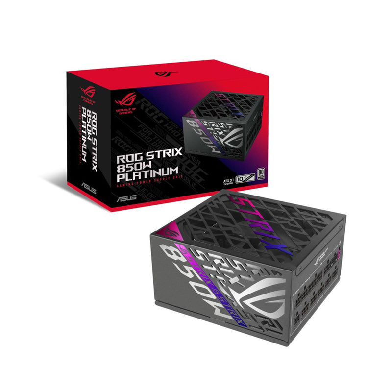 Asus ROG Strix 850W Platinum PCIe 5.0 ATX 3.1 Gaming Power Supply