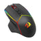 Redragon Axe Pro RGB 8000 DPI Wired/2.4G/BT Wireless Gaming Mouse (M814RGB-PRO)