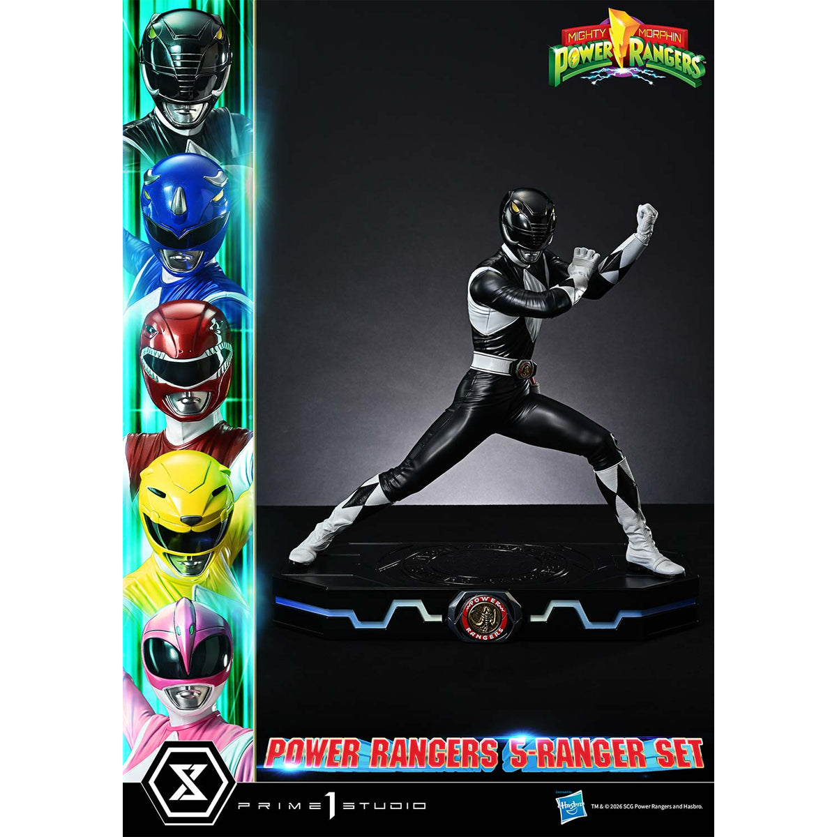 Premium Masterline Mighty Morphin Power Rangers: Power Rangers 5-Ranger Set