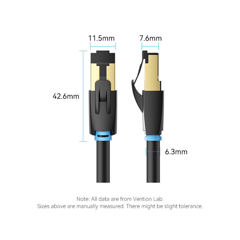 Vention Cat8 SFTP Ethernet Patch Cable | DataBlitz
