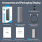 Vention M.2 NVMe & SATA SSD Enclosure (USB 3.2 Gen 2-C) with Heat Sink