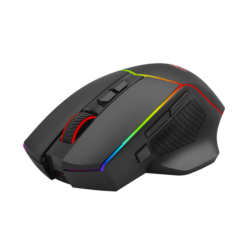 Redragon Axe Pro RGB 8000 DPI Wired/2.4G/BT Wireless Gaming Mouse (M814RGB-PRO)