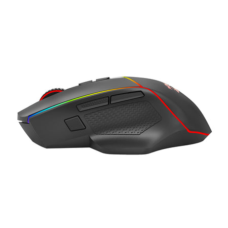 Redragon Axe Pro RGB 8000 DPI Wired/2.4G/BT Wireless Gaming Mouse (M814RGB-PRO)