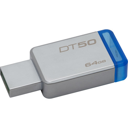 Kingston Data Traveler DT50/64GBFR (Blue)