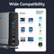 Vention 15-in-1 USB-C MST Docking Station - USB-C to DP + HDMI x 2 + USB 3.2 Gen2 Type-C + USB 3.2 Gen2 Type-A x 2 + USB 3.2 Gen1 Type-C + USB 3.0 + USB 2.0 x 2 + RJ45 + SD + TF + 3.5mm TRRS + PD (TPUH0)