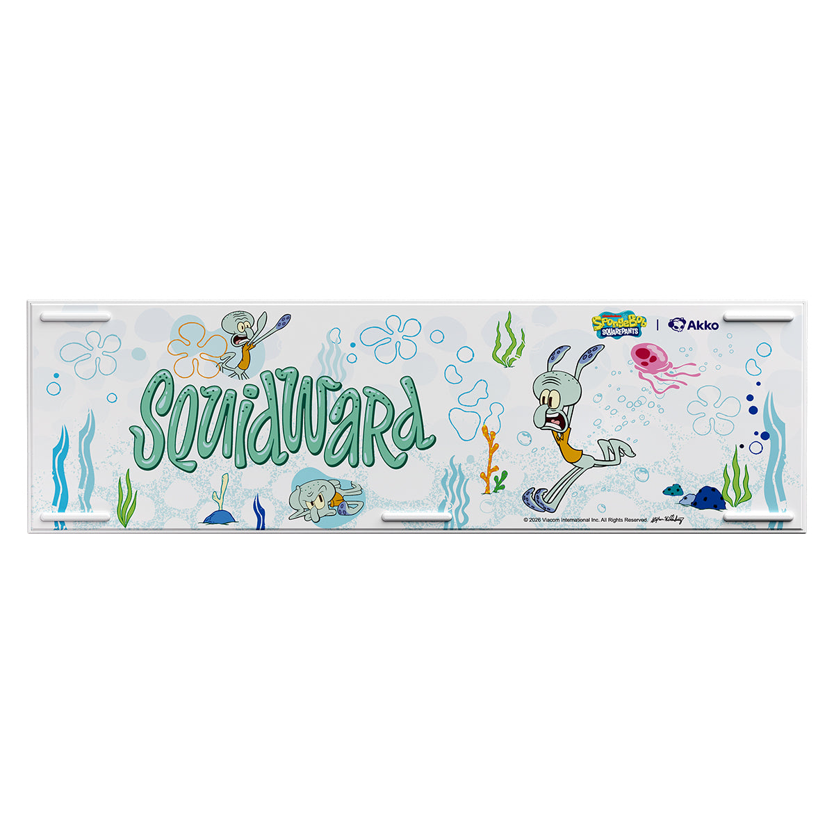 Akko Squidward Tentacles 5108 V5 Multi-Mode RGB Mechanical Keyboard (Akko V3 Piano Pro)