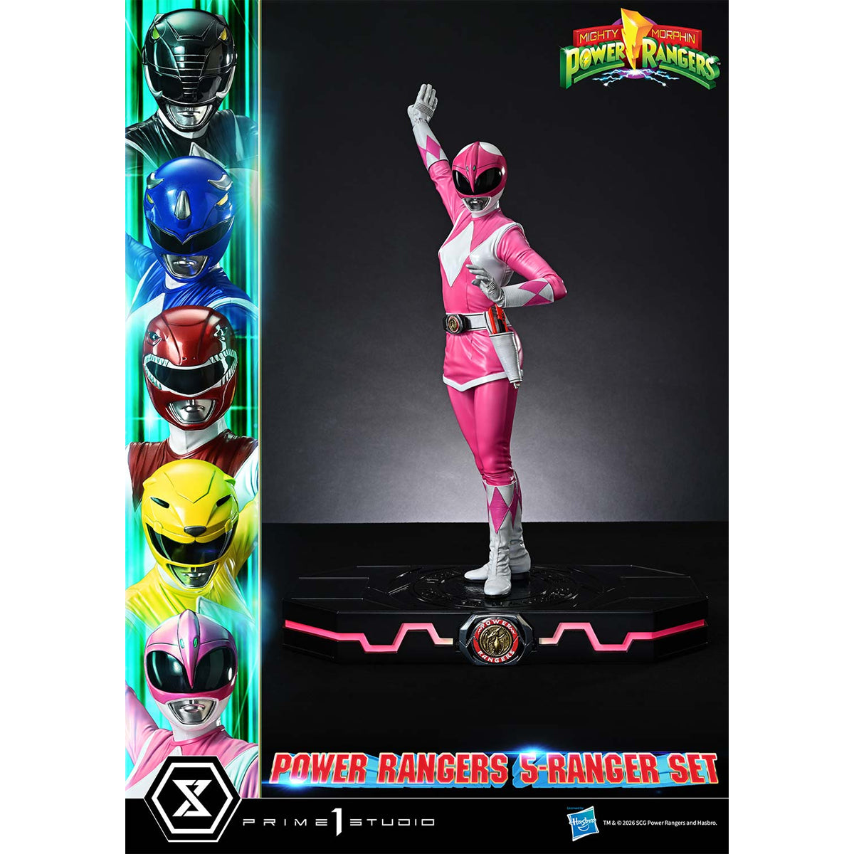 Premium Masterline Mighty Morphin Power Rangers: Power Rangers 5-Ranger Set