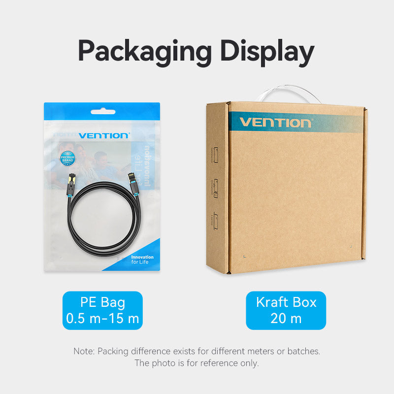 Vention Cat8 SFTP Ethernet Patch Cable | DataBlitz