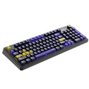 Ajazz AK980 V2 Pro RGB Tri-Mode Mechanical Keyboard (Transparent Yellow Purple Deep Purple) (Lichee Switch)