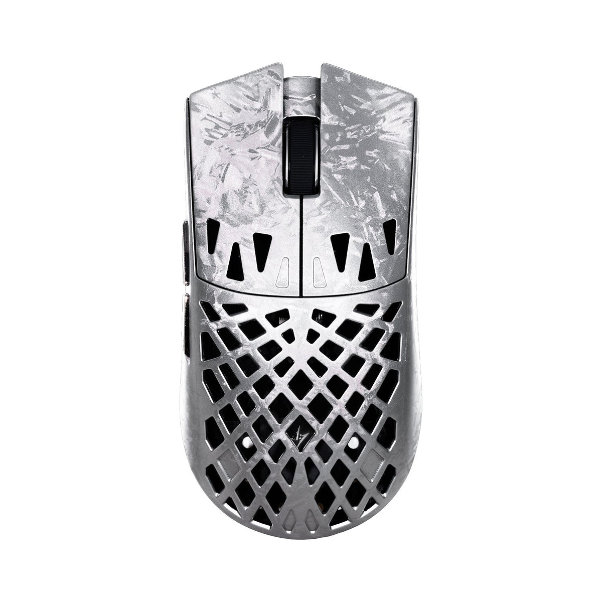 ATK Blazing Sky Ghost Ultimate Series Carbon Fiber Skeleton Gaming Mouse (Black, Silvery)