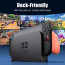 Skull & Co. FissionGrip Bundle for Nintendo Switch 2 (Black, Neon Blue/Red)