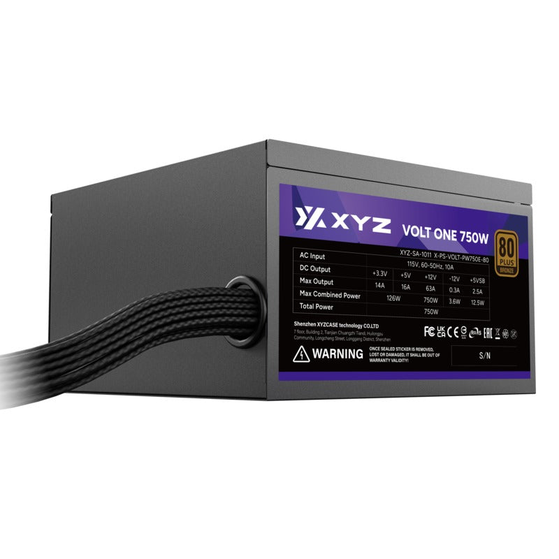XYZ Volt One 750W ATX Power Supply 80+ Bronze Edition