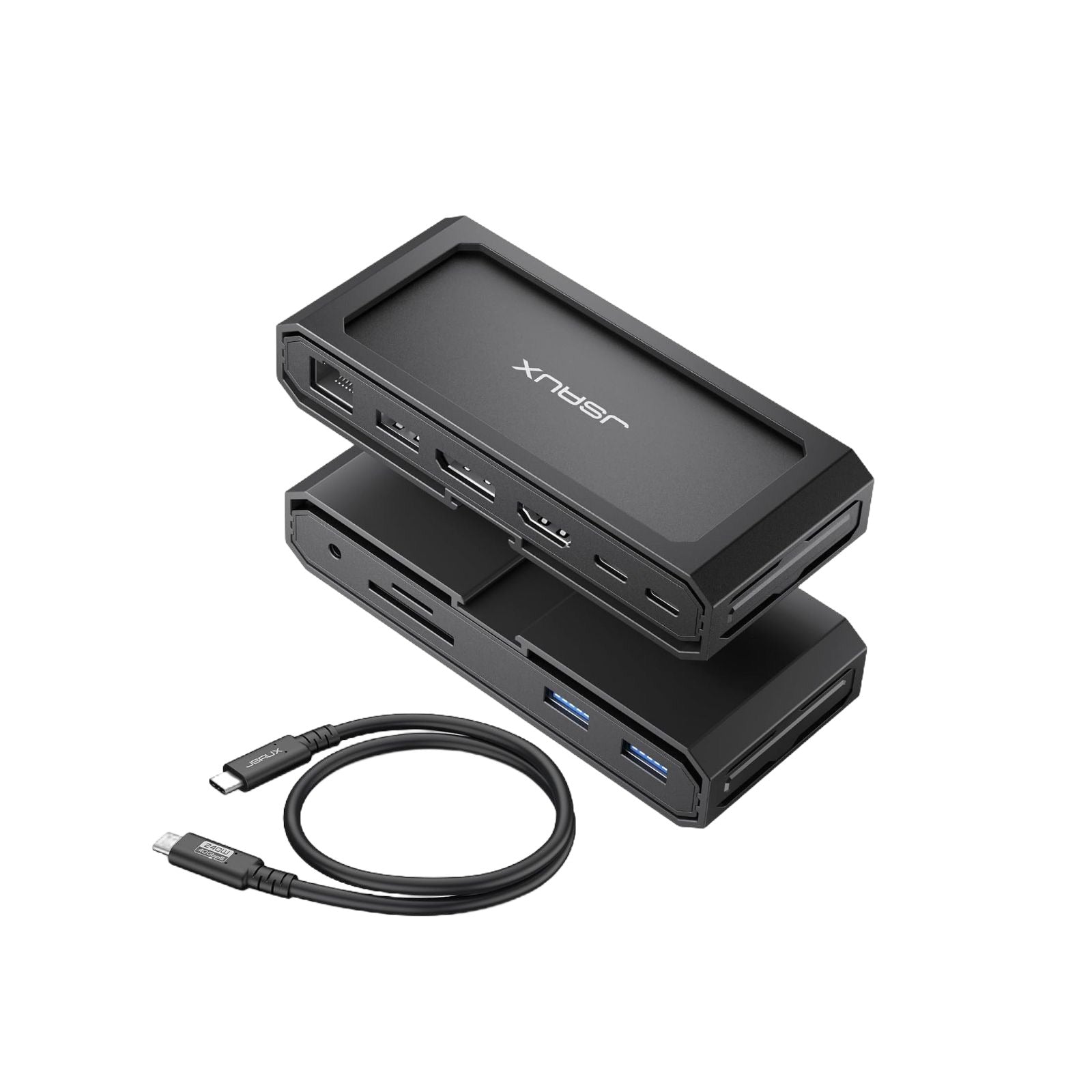 JSAUX USB-C 11-in-1 Docking Station for Steam Deck/ Steam Deck OLED/ ROG Ally/ ROG Ally X/ Switch