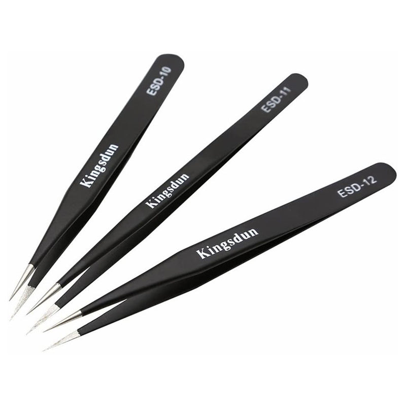 Kingsdun 8-in-1 Precision Tweezers Set (KS-EDS-8)