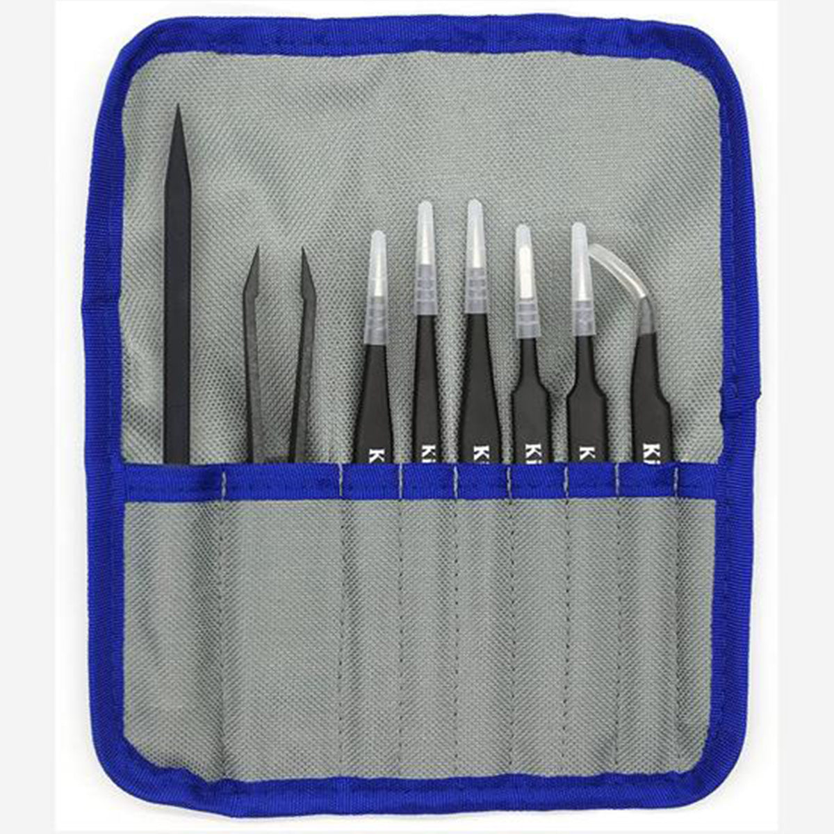 Kingsdun 8-in-1 Precision Tweezers Set (KS-EDS-8)