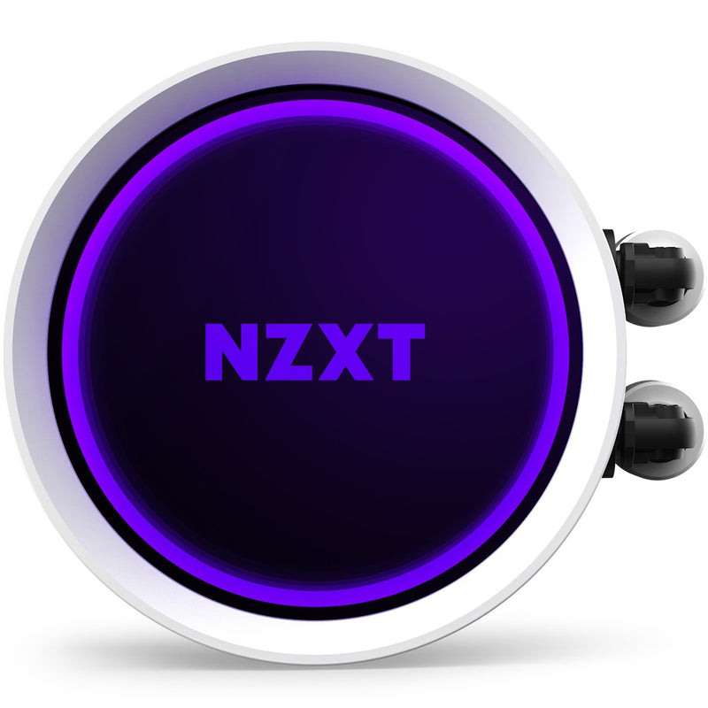 NZXT Kraken X73 RGB 360MM Liquid Cooler (Matte White) (RL-KRX73-RW) + NZXT LGA 1700 BRACKET KIT