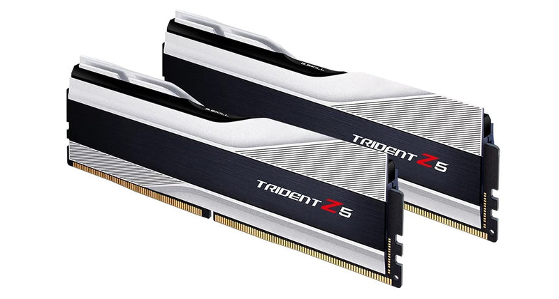 G.Skill Trident Z5 32GB (2X16GB) DDR5 Intel XMP 5600MHZ CL36-36-36-89 1.20V Desktop Memory (Silver)