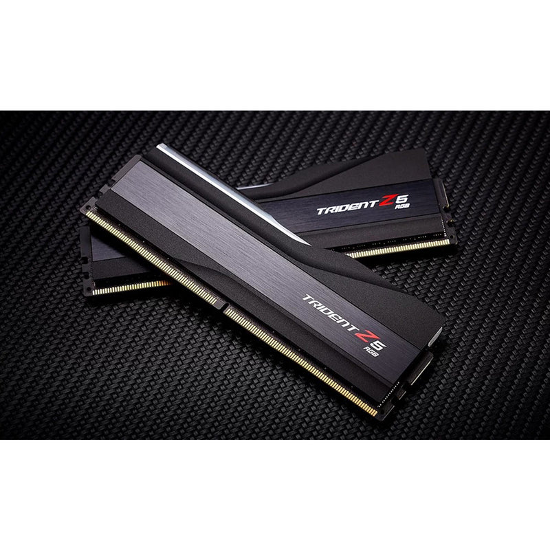 G.Skill Trident Z5 RGB 64GB (2x32GB) DDR5 6000 Mhz CL30-40-40-96 1.40V Intel XMP Desktop Memory