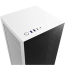 NZXT H1 15.6-liter Mini-ITX Case (Matte White) (CS-H11BW-US)