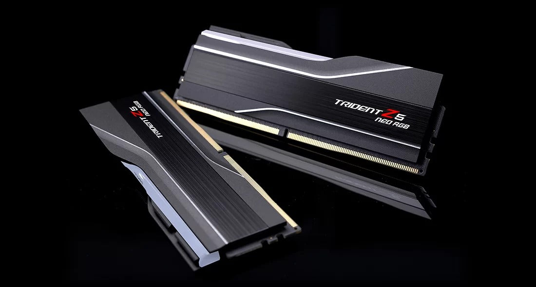 G.Skill Trident Z5 Neo RGB 32GB (2X16GB) DDR5 6000Mhz CL36-36-36-96 1.35V AMD Expo Desktop Memory (F5-6000J3636F16GX2-TZ5NR)