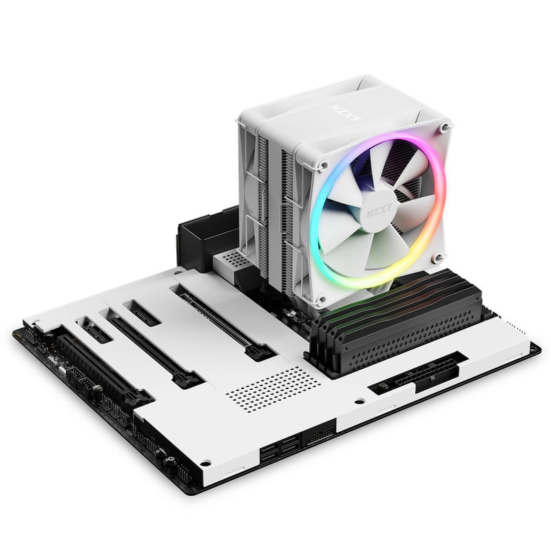 NZXT T120 RGB CPU Air Cooler (White)