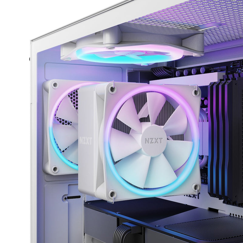 NZXT T120 RGB CPU Air Cooler (White)