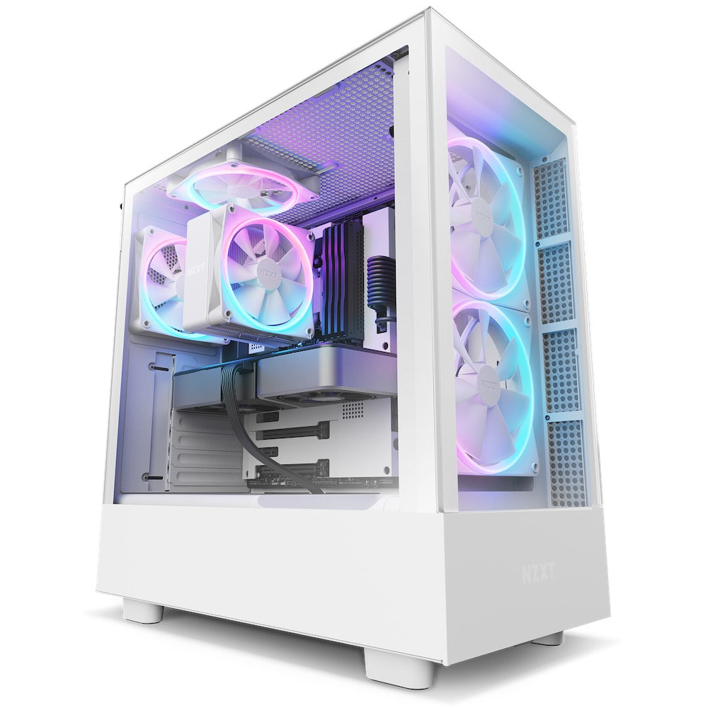 NZXT T120 RGB CPU Air Cooler (White) (RC-TR120-W1)