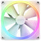 NZXT F140 RGB Duo 140MM Dual-Sided Fans (Matte White)
