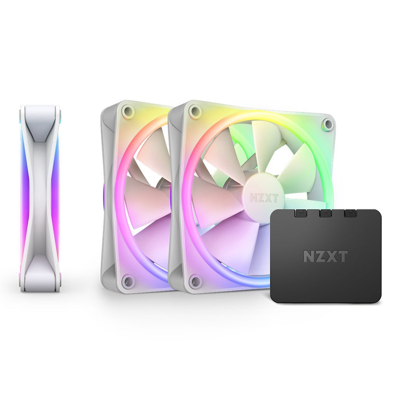 NZXT F120 RGB Duo Triple Pack Fans 1200MM With RGB Controller