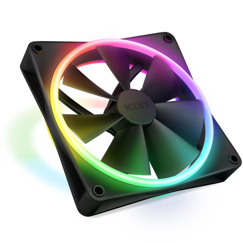 NZXT F140 RGB Duo 140MM Dual-Sided Fans (Matte Black)