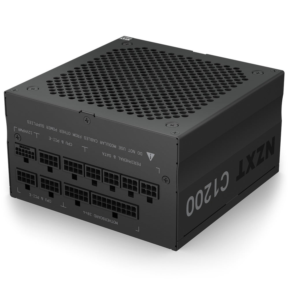 NZXT C1200 1200W 80+ Gold Fully-Modular ATX 3.0 Power Supply (Matte Black) (PA-2G1BB-US)