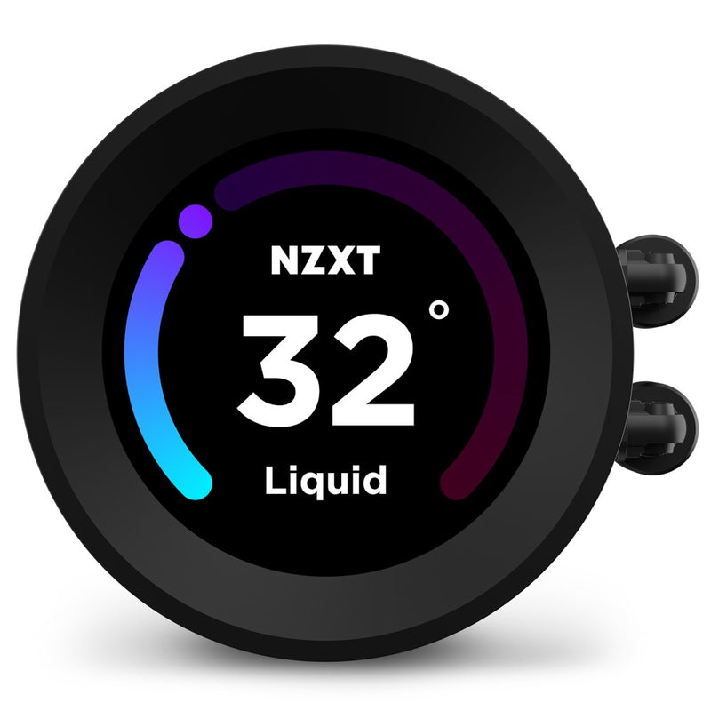 NZXT Kraken Elite 240 240MM AIO Liquid Cooler With LCD Display (Matte Black) (RL-KN24E-B1)