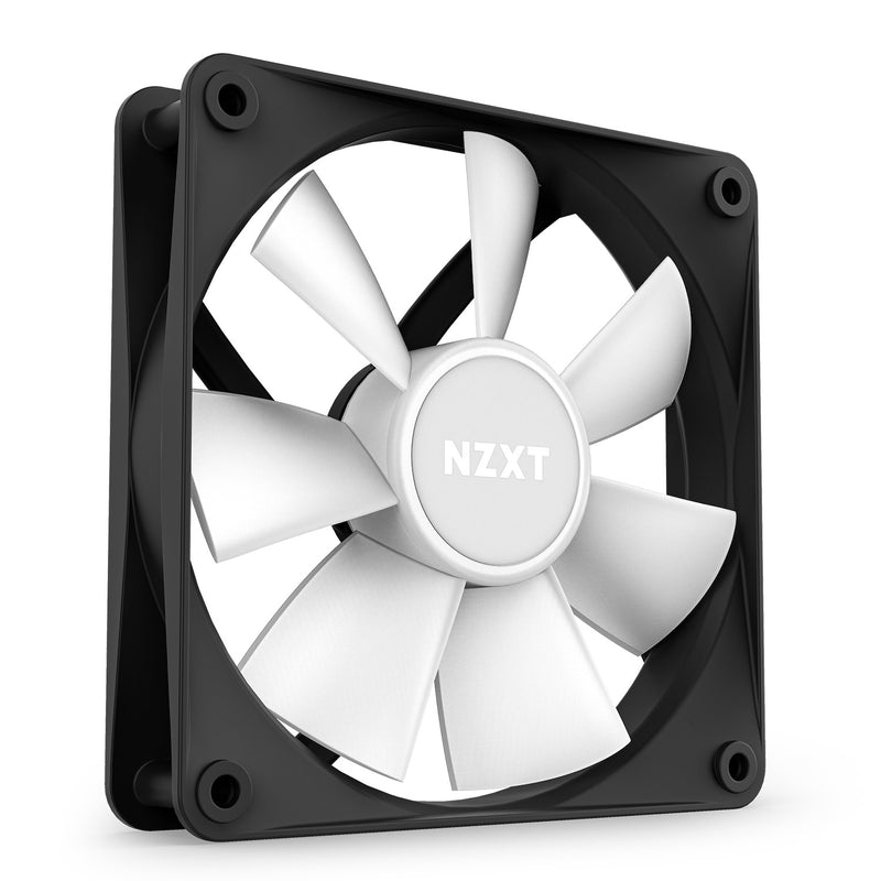 DataBlitz - SUBLIME LIGHTING. NZXT F120 RGB Core 120MM Hub-Mounted RGB Fan  (Matte Black) (RF-C12SF-B1) + NZXT F120 RGB Core 120MM Hub-Mounted RGB Fan  (Matte White) (RF-C12SF-W1) will be available today at