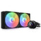 NZXT Kraken 280 RGB 280MM AIO Liquid Cooler With LCD Display & RGB Fans (Matte Black) (RL-KR280-B1)