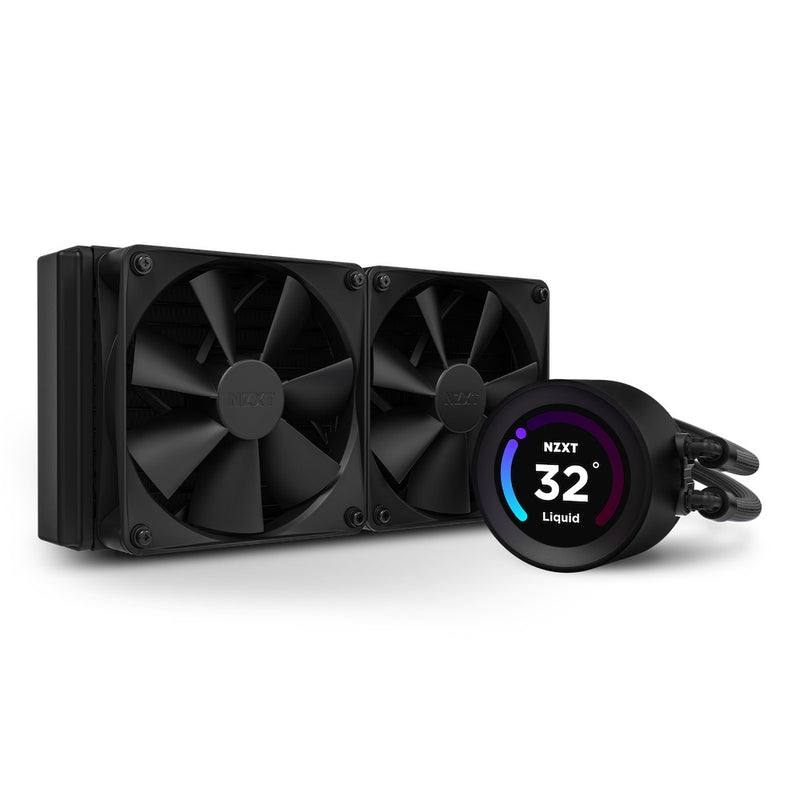 NZXT Kraken Elite 240 240MM AIO Liquid Cooler With LCD Display (Matte Black) (RL-KN24E-B1)