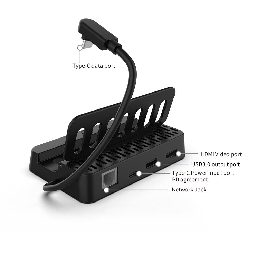 Dobe Video Converter Dock For Steam Deck / ROG Ally (TY-2849)
