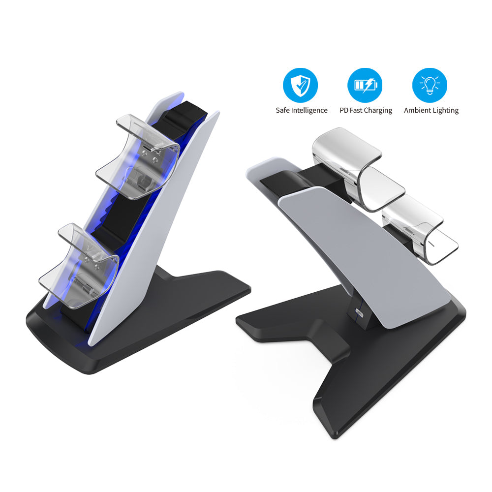 Dobe Dual Charging Dock for PS5 Dualsense Controllers (TP5-0585S)