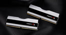 G.Skill Trident Z5 RGB 32GB (2X16GB) DDR5 Intel XMP 6400MHZ CL32-39-39-102 1.40V Desktop Memory (Matte White) (F5-6400J3239G16GX2-TZ5RW)