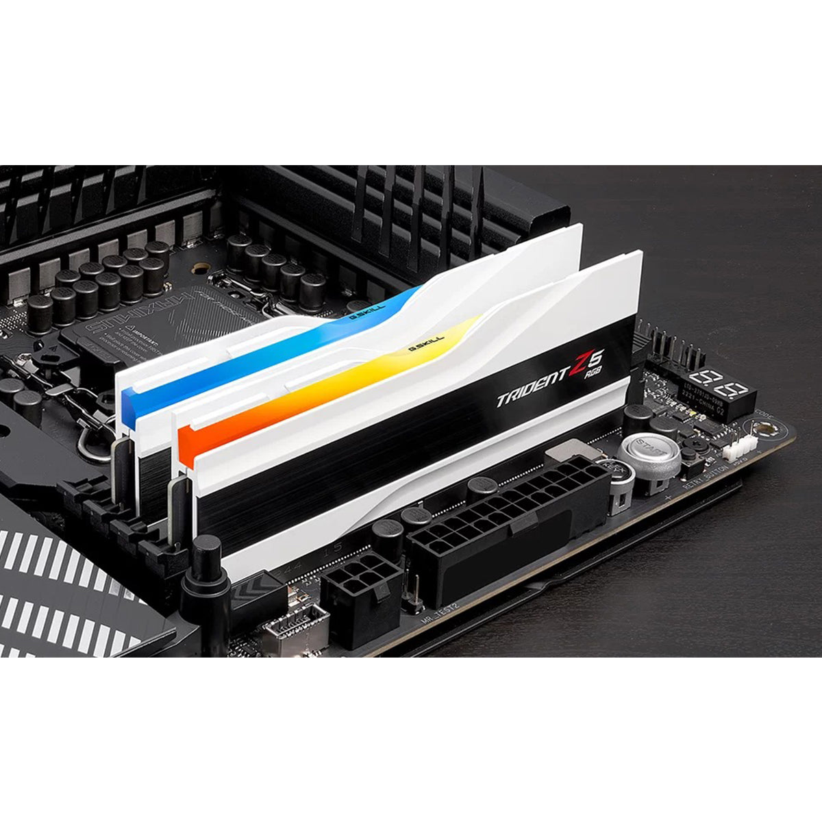 G.Skill Trident Z5 RGB 32GB (2x16GB) DDR5 6000 Mhz CL32-38-38-96 1.35V Intel XMP Desktop Memory