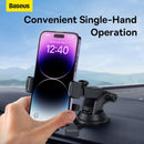 Baseus UltraControl Pro Series Clamp-Type Car Holder Set (Cluster Black) (C40351600113-00)