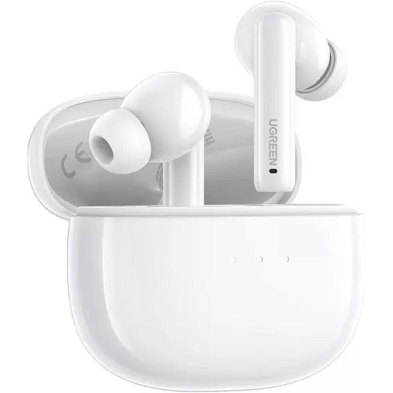 UGreen Hitune T3 Active Noise-Cancelling Wireless Earbuds (White) (WS106/90206) | DataBlitz