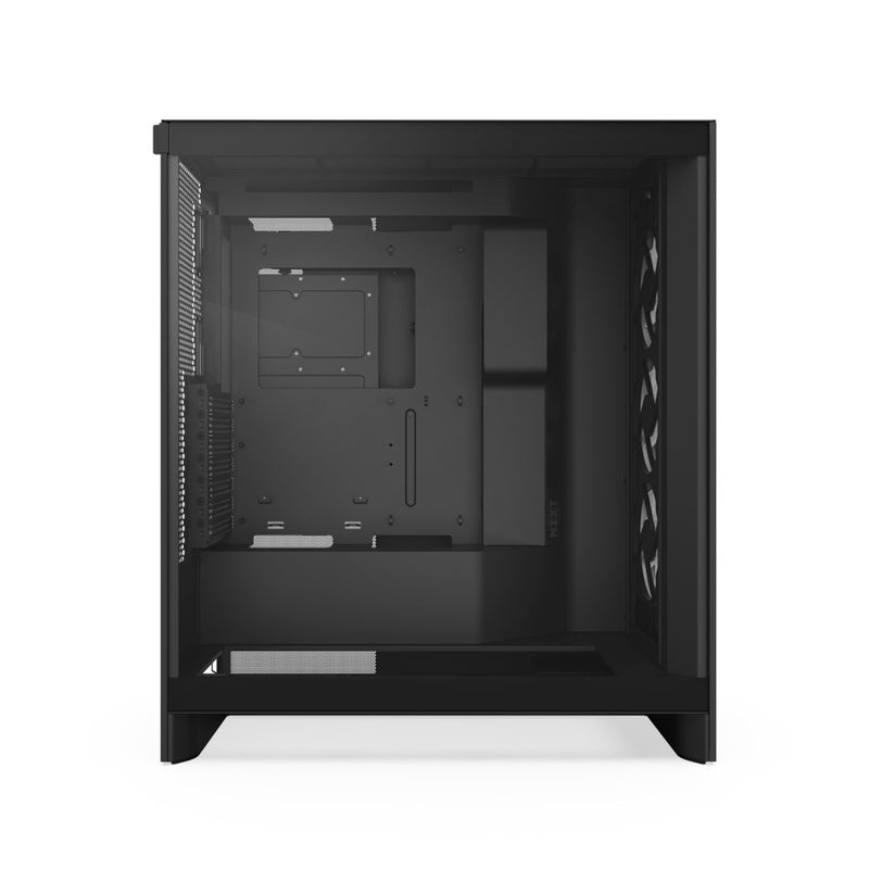 NZXT H7 Flow RGB Mid-Tower ATX Airflow Case with RGB Fans (Matte Black, Matte White)