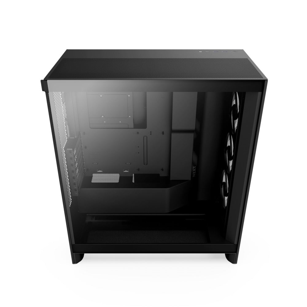 NZXT H7 Flow RGB Mid-Tower ATX Airflow Case with RGB Fans (Matte Black ...