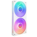 NZXT F240 RGB Core 240mm Single-Frame RGB Fan Unit (Matte Black, Matte White)