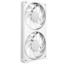 NZXT F240 RGB Core 240mm Single-Frame RGB Fan Unit (Matte Black, Matte White)