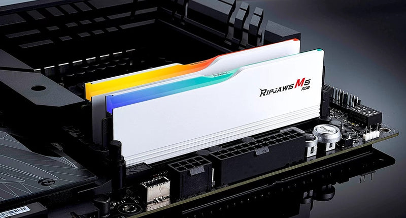 G.Skill Ripjaws M5 RGB 32GB (2x16GB) DDR5 6400MT/s CL36-48-48-102 1.35V Intel XMP Desktop Memory
