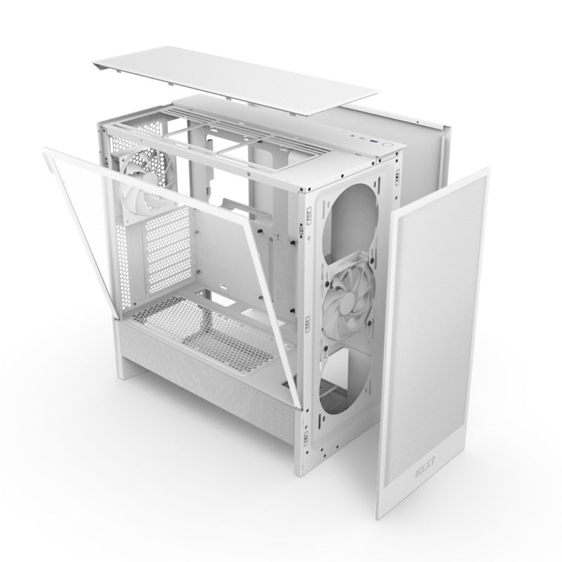 NZXT H5 Flow Compact ATX Mid-Tower Airflow Case 