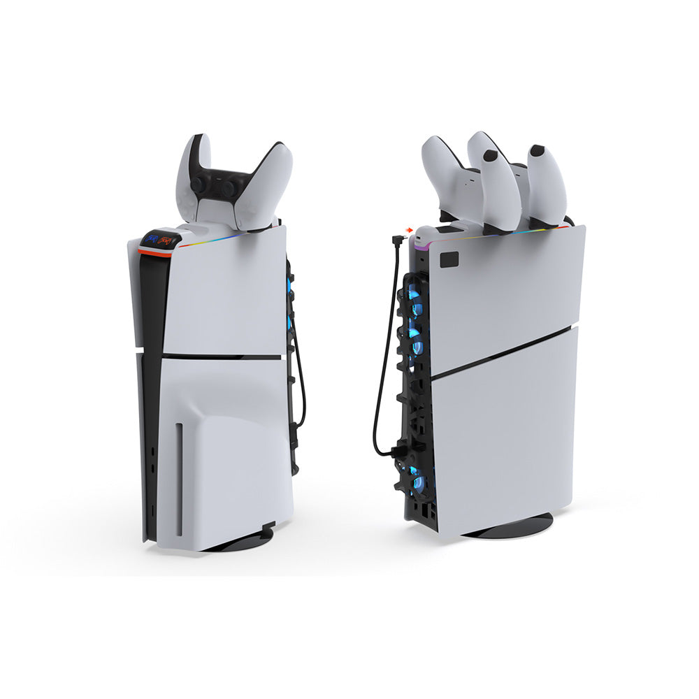 Dobe 3-in-1 Kit includes Vertical Console Stand / Cooling Fan / Charging Dock for PS5 TP5-35130